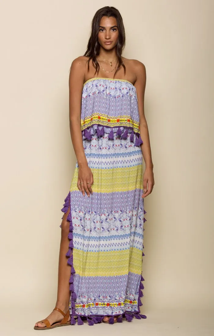 TROPICBIRD TASSEL MAXI SKIRT