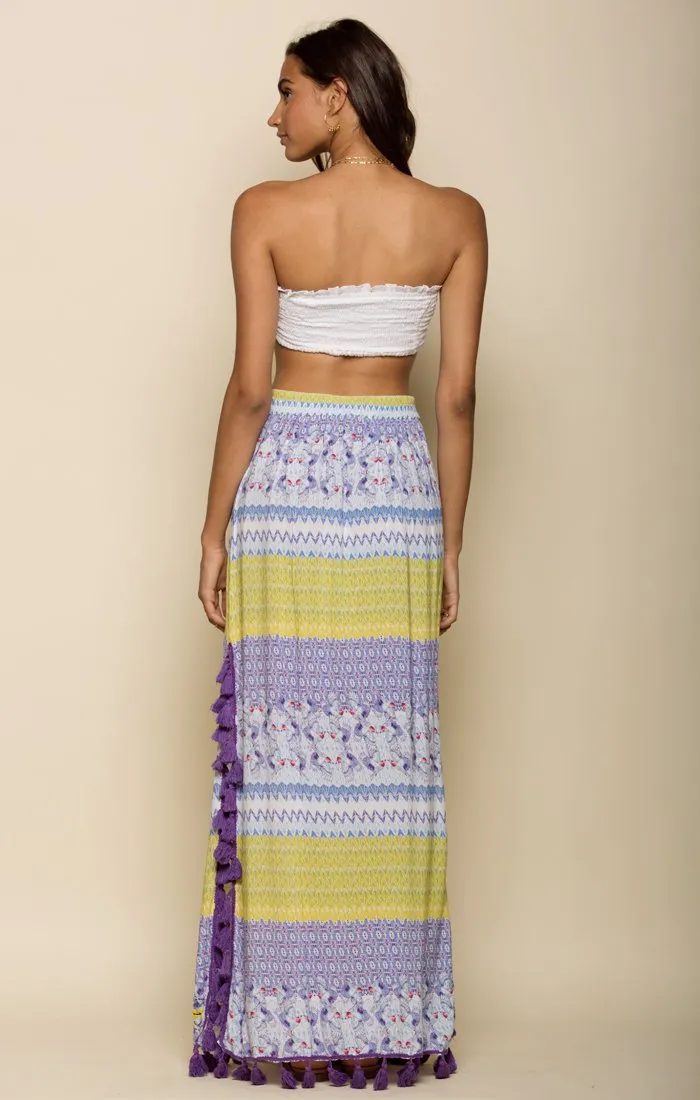 TROPICBIRD TASSEL MAXI SKIRT