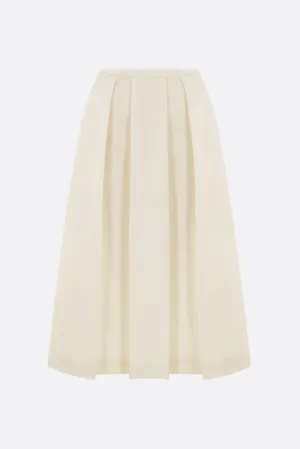 Twinflower Floral Wool Skirt