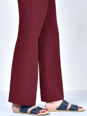 Unstitched Cambric Trouser - Red