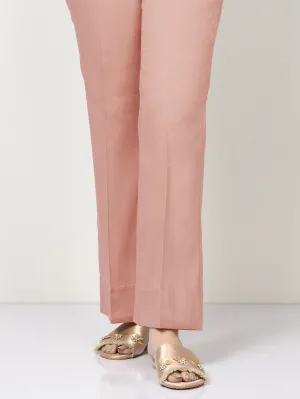 Unstitched Cambric Trouser - Tea Pink