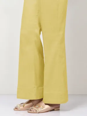Unstitched Cambric Trouser -Yellow