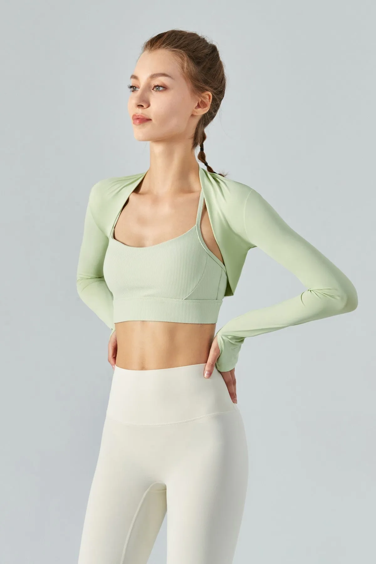 UPF50  Slim Fit Cooling Shawl Arm Sleeves