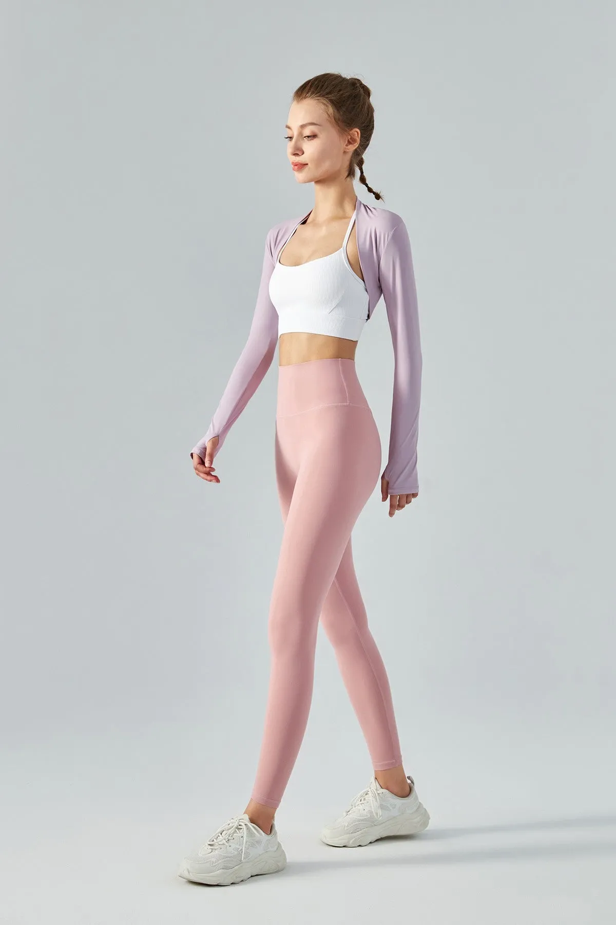UPF50  Slim Fit Cooling Shawl Arm Sleeves