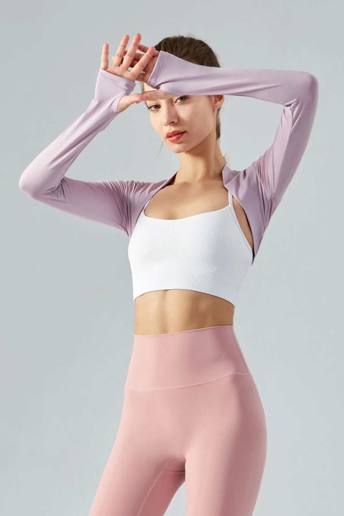 UPF50  Slim Fit Cooling Shawl Arm Sleeves