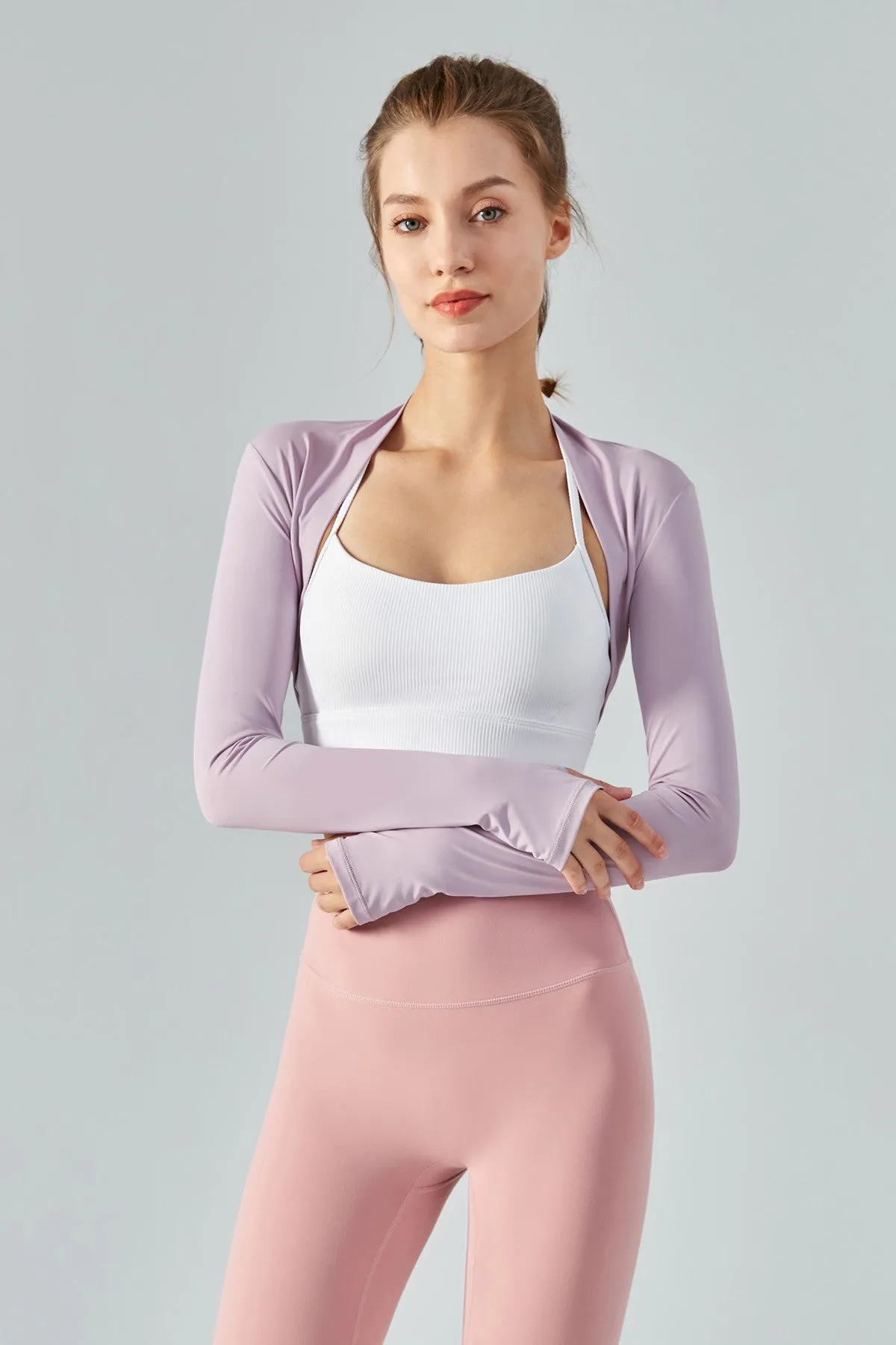 UPF50  Slim Fit Cooling Shawl Arm Sleeves