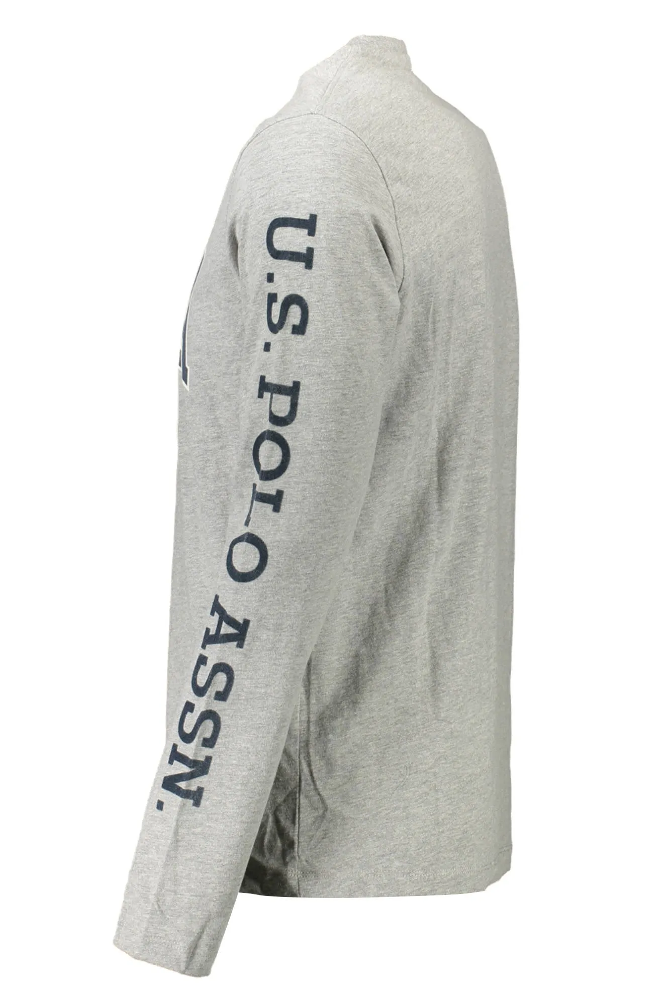 US POLO GRAY MEN&#39;S LONG SLEEVE T-SHIRT