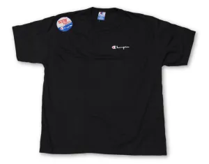 Vintage Black Champion "Logo" T-Shirt