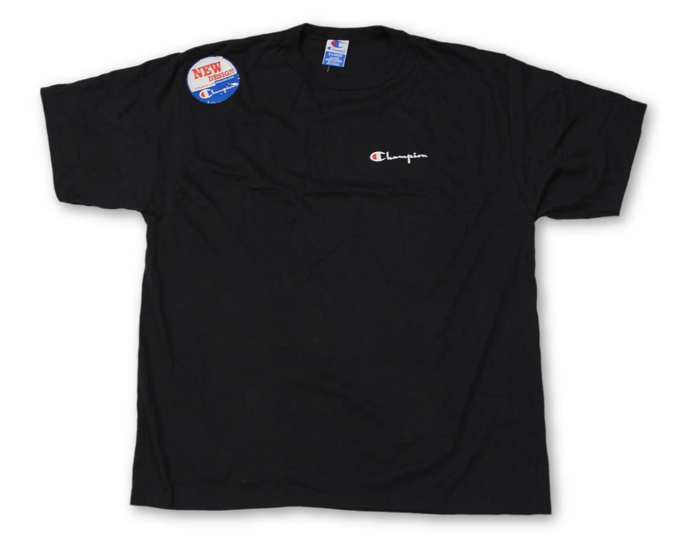 Vintage Black Champion "Logo" T-Shirt