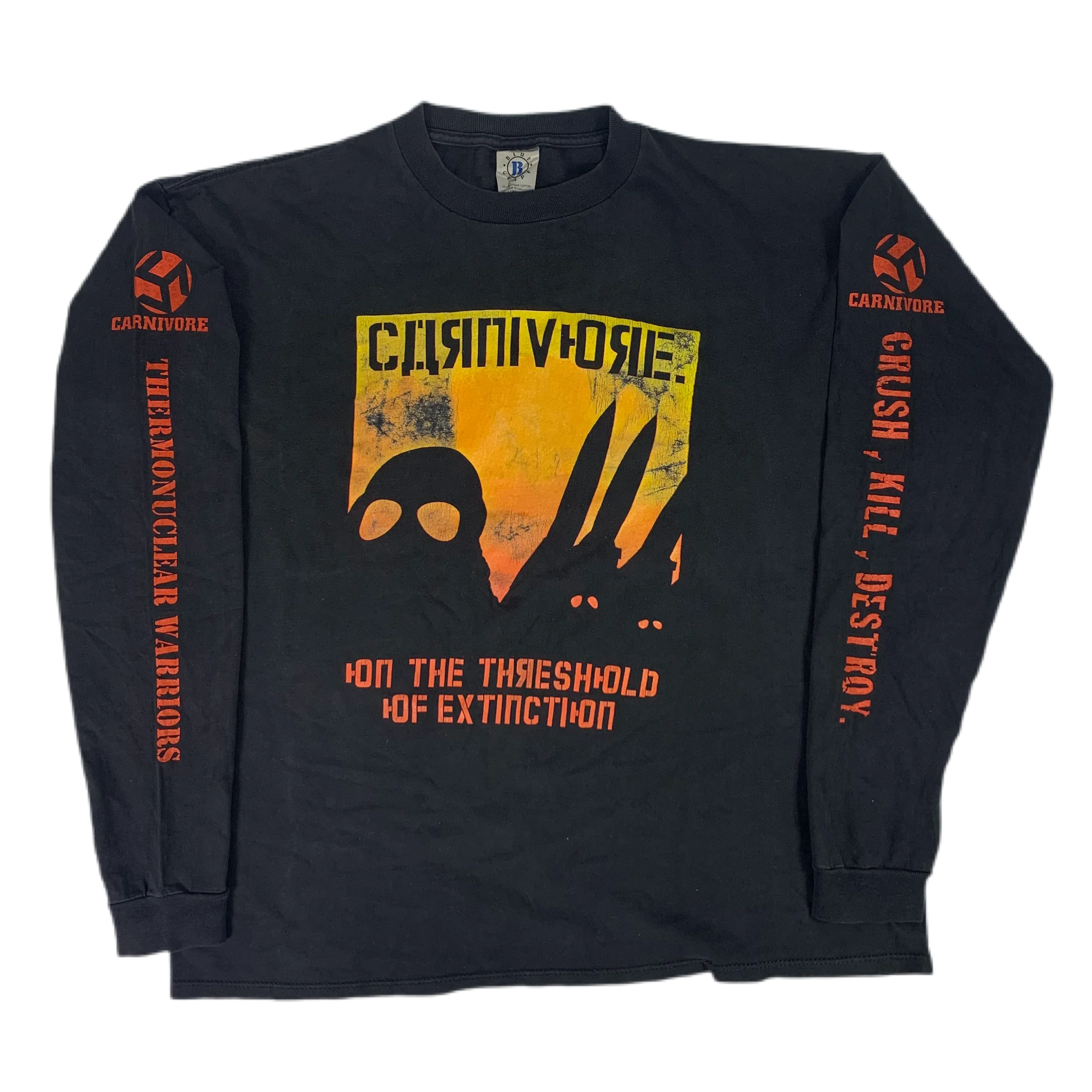 Vintage Carnivore “Thermonuclear Warriors” Long Sleeve Shirt