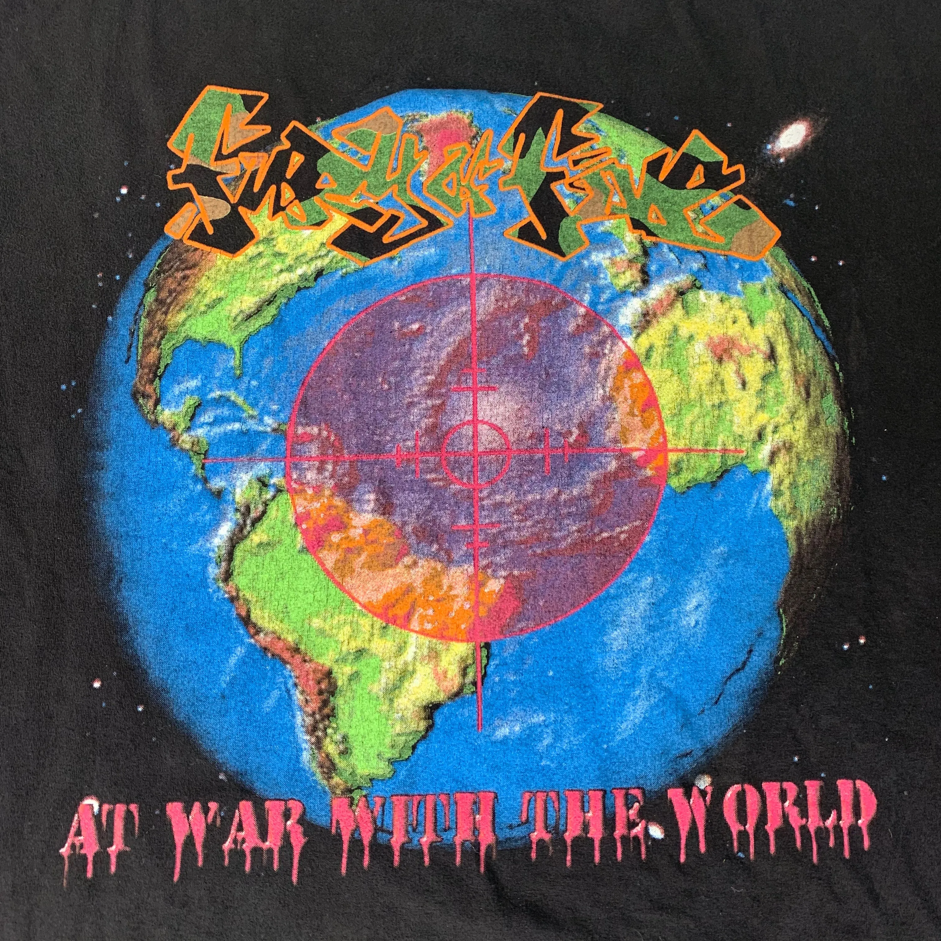 Vintage Fury of Five "At War With The World" T-Shirt