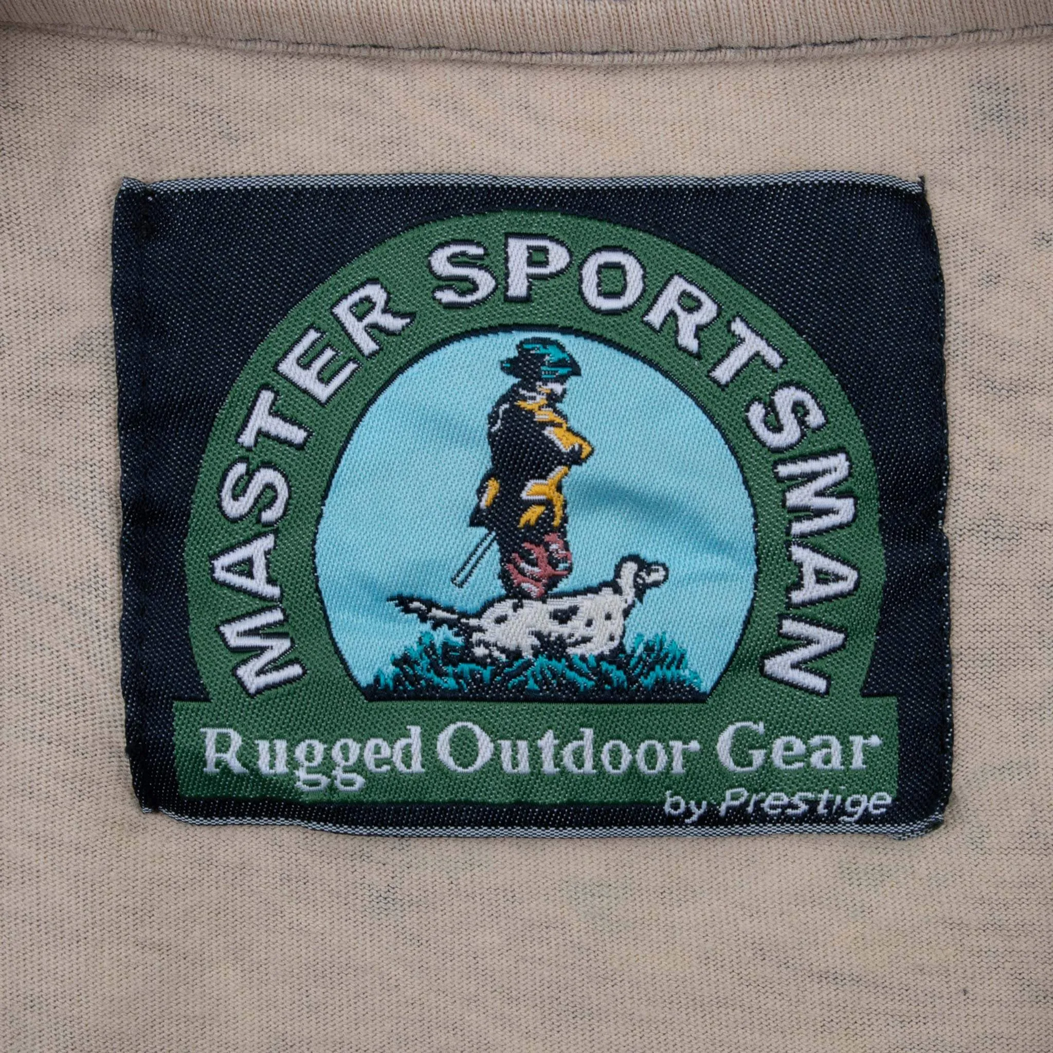 VINTAGE HUNTING MASTER SPORTSMAN CAMO LONG SLEEVE TEE SHIRT LARGE