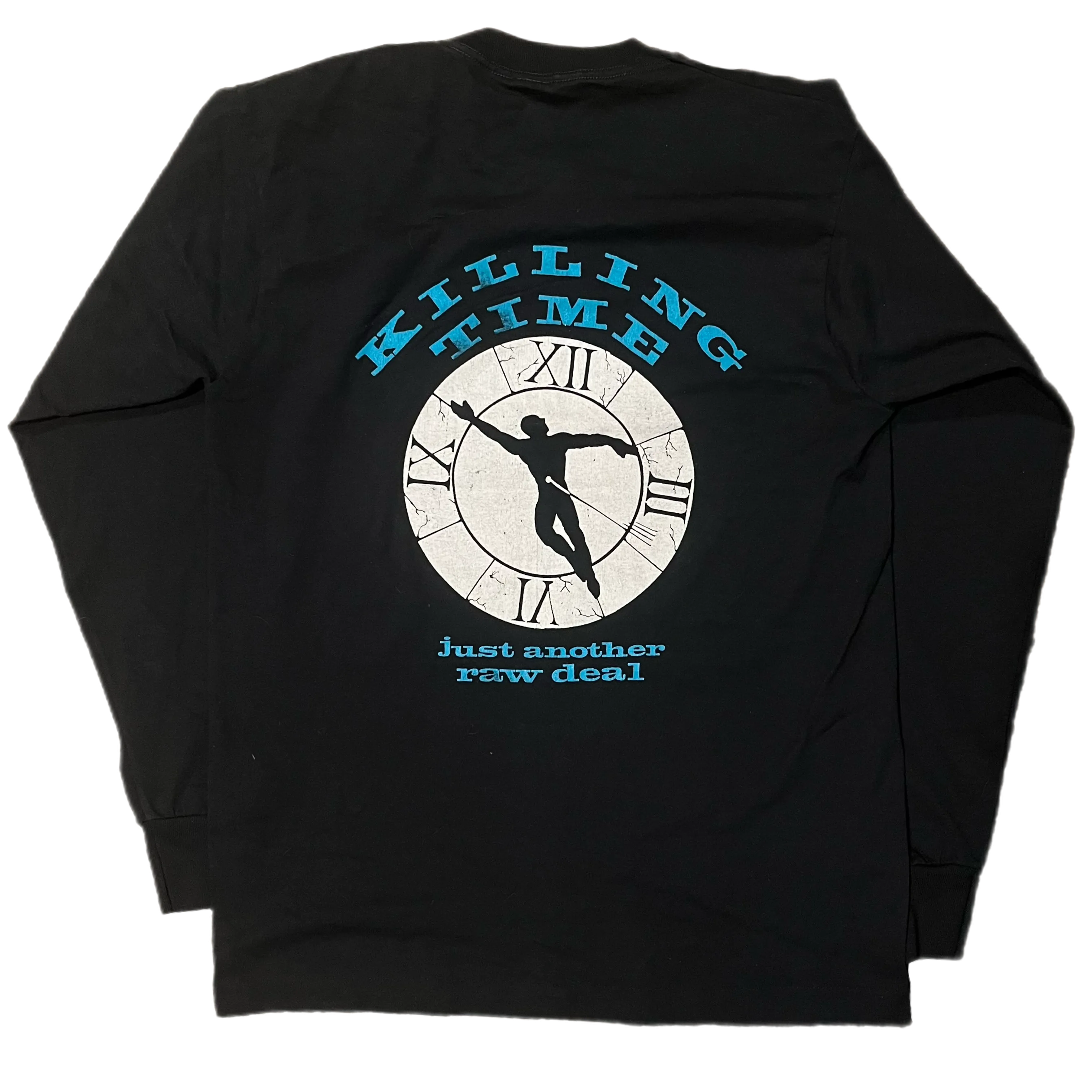 Vintage Killing Time "Just Another Raw Deal" Long Sleeve Shirt