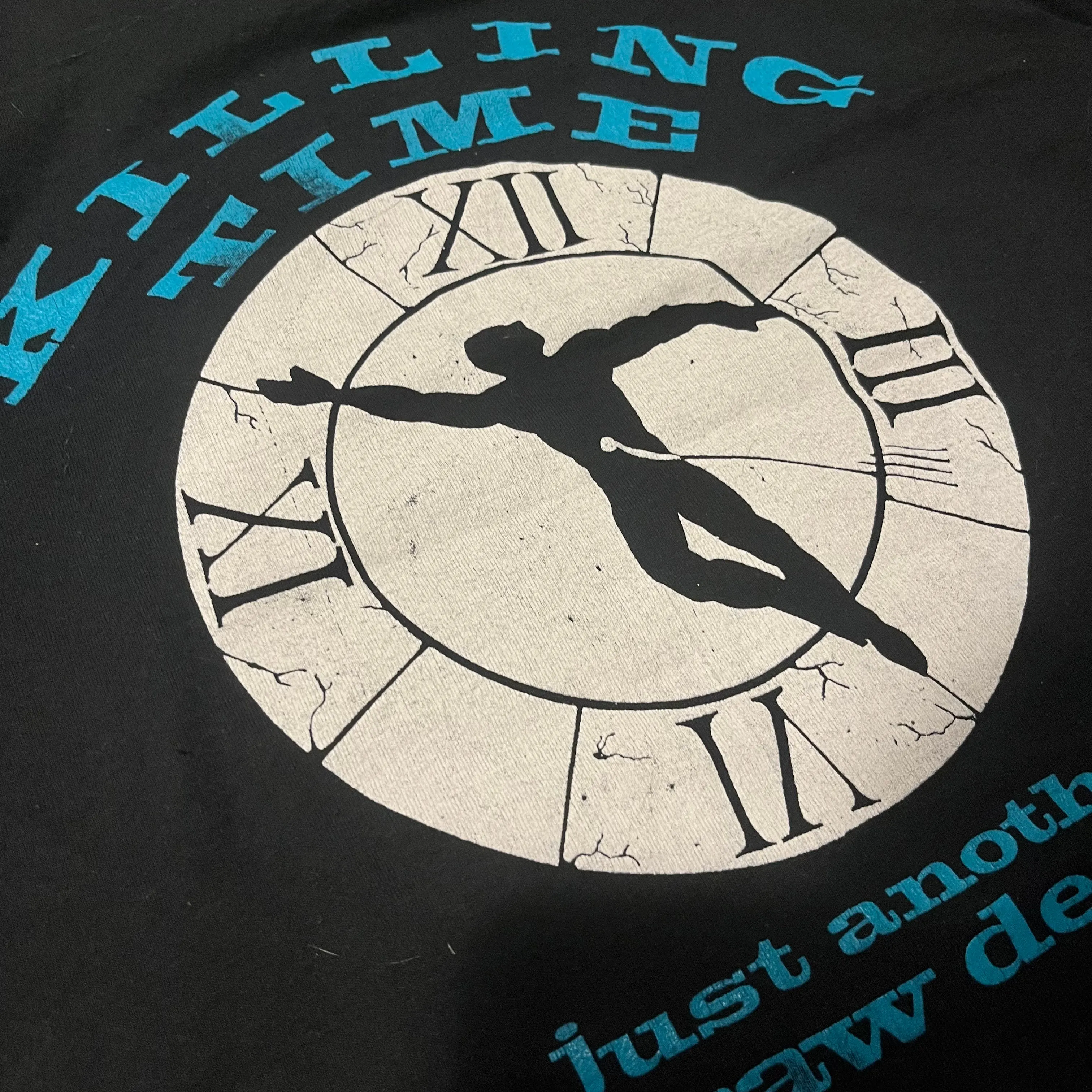 Vintage Killing Time "Just Another Raw Deal" Long Sleeve Shirt