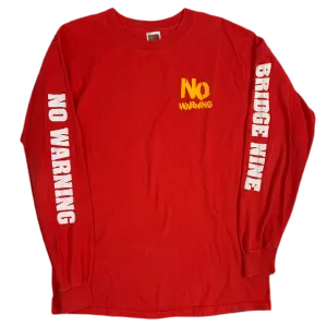 Vintage No Warning "Bridge Nine" Long Sleeve Shirt