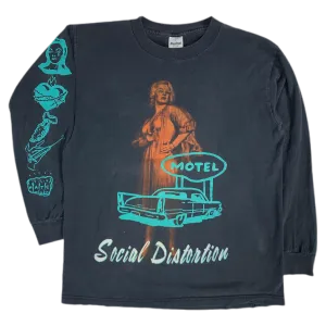 Vintage Social Distortion "Motel" Long Sleeve Shirt