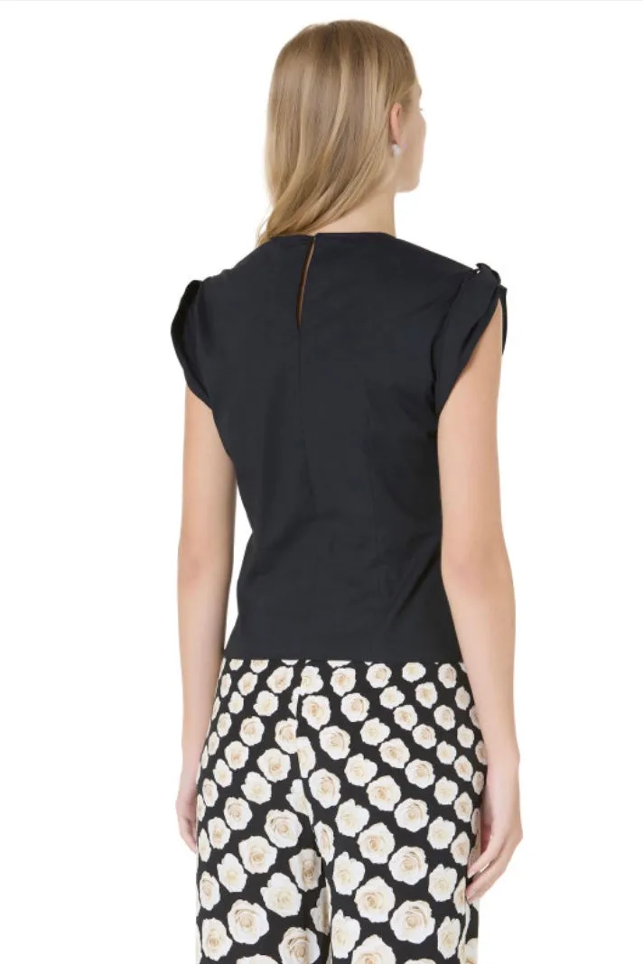 Vivetta - Cutout Bows Top: Black