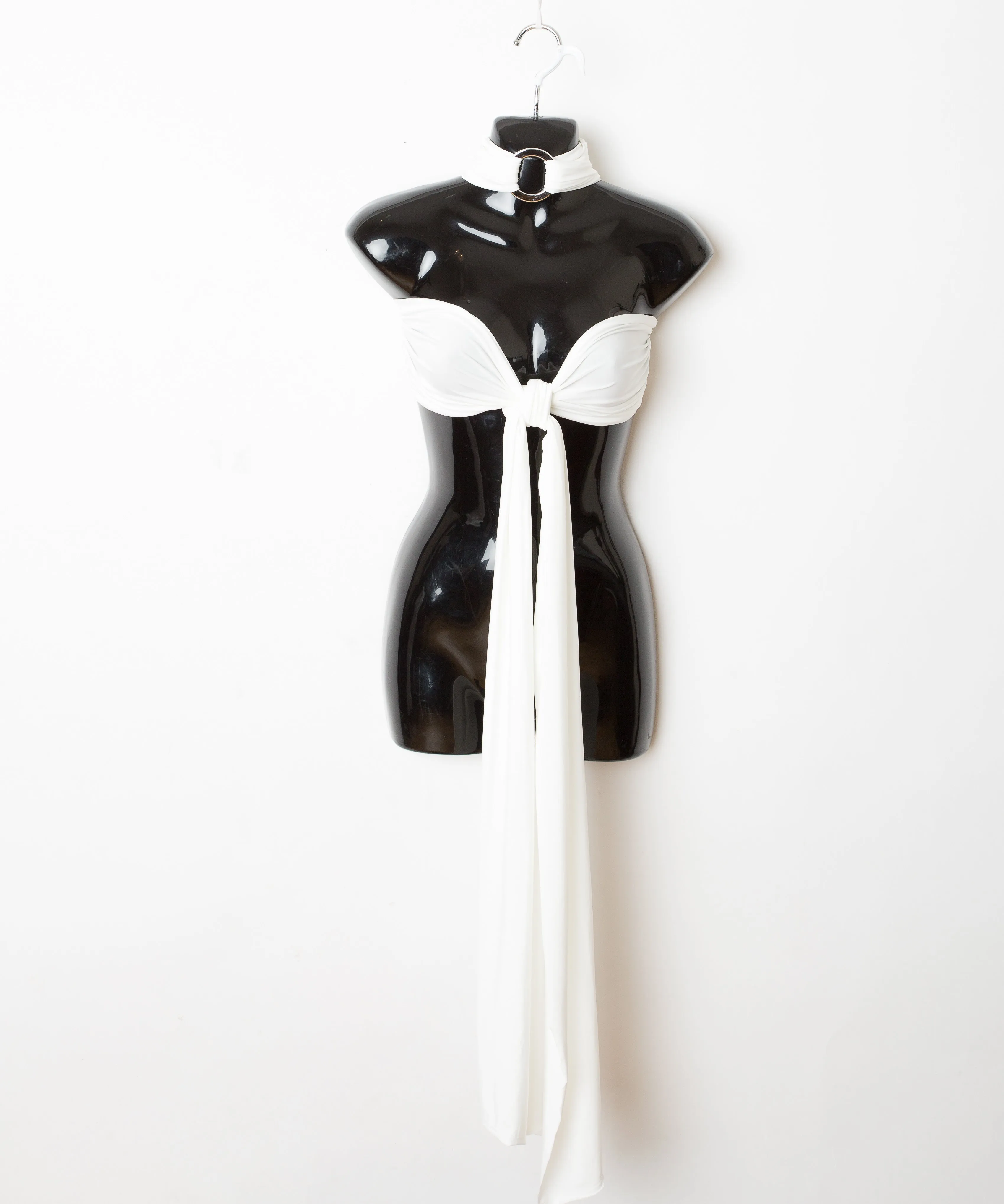 White multiway wrap top