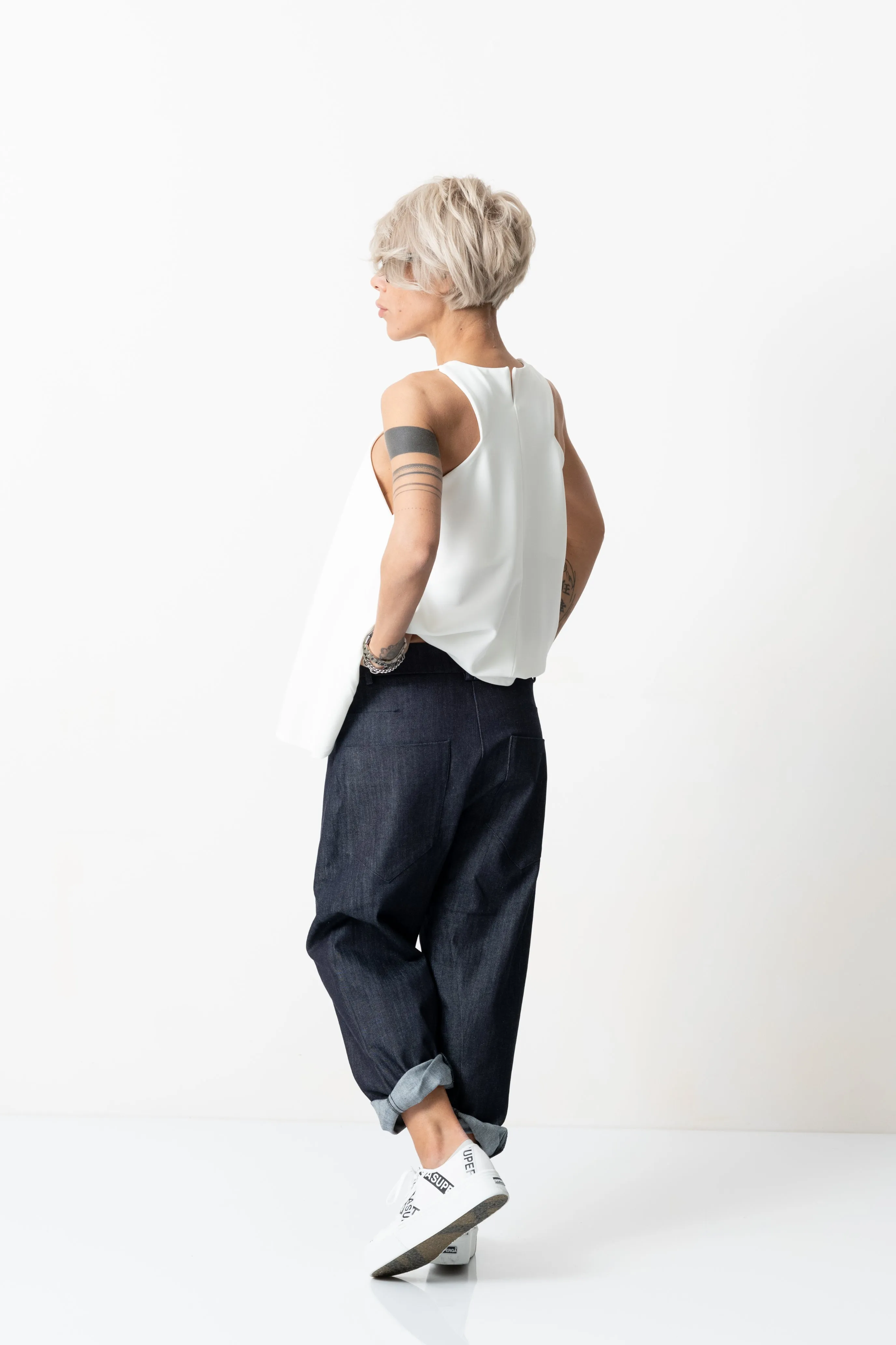 White Summer Tank Top