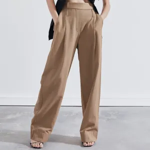 Wide Leg Utility Trouser