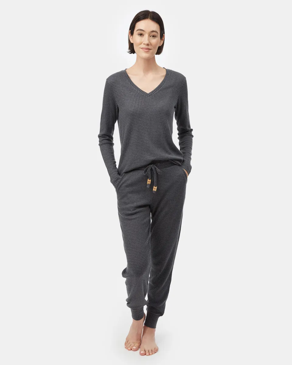 Wide Waffle Jogger