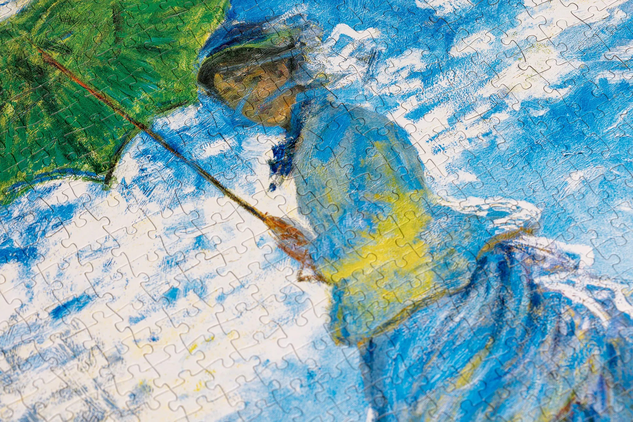 Woman with Parasol - Monet - Puzzle