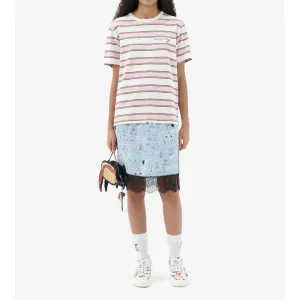 Women Oly Slip Silk Skirt - Baby Blue Design
