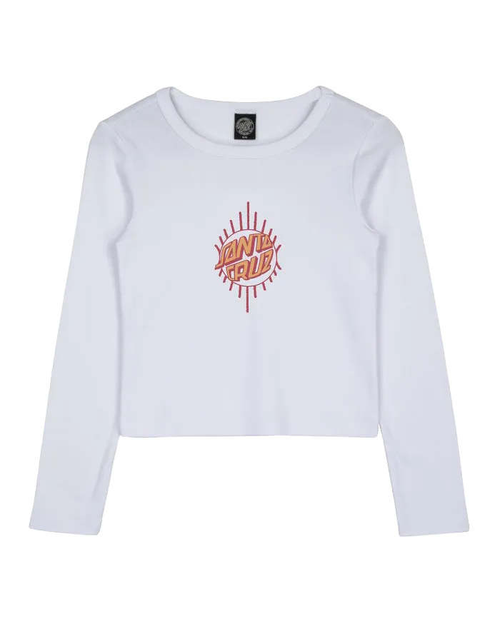 Wonder Fisheye Front T-Shirt in White