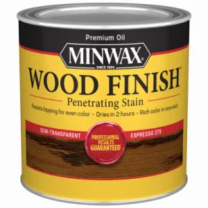 Wood Finish Semi-Transparent HALF PINT - ESPRESSO