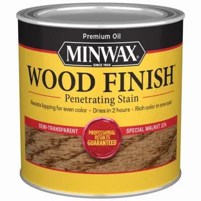 Wood Finish Semi-Transparent HALF PINT - SPECIAL WALNUT