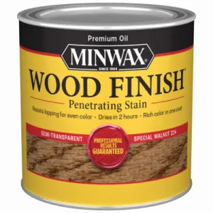 Wood Finish Semi-Transparent HALF PINT - SPECIAL WALNUT