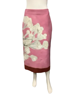 Zara Skirt Midi Length Floral Print w/Tags Size: S